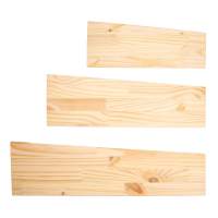 Kit 3 Prateleiras Geométricas (3 Un.) - Wood