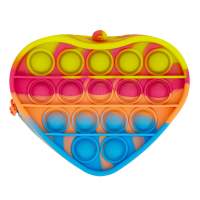 Necessaire Fidget Toy - Lembretes Coração