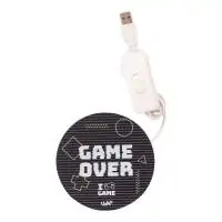 Porta Copo Com Led  - Game Geek | Presente Criativo